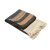 The Belgian Towel Fouta 110x180 cm Black Stripe
