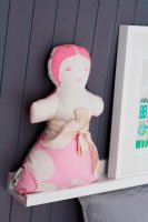 Ingegerd Kuschelkissen Puppe 24x38 cm rosa