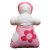 Ingegerd Kuschelkissen Puppe 24x38 cm rosa