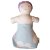Ingegerd Kuschelkissen Puppe 24x38 cm blau