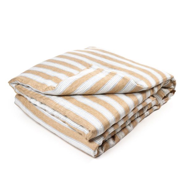 Leinen Bettbezug Maora 135x200cm Stripe