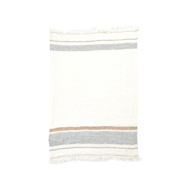 The Belgian Towel Handtücher 55x65 cm (6-er Set) - Oyster Stripe