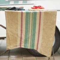 Libeco Surfers Stripe Tischdecke 177x182cm