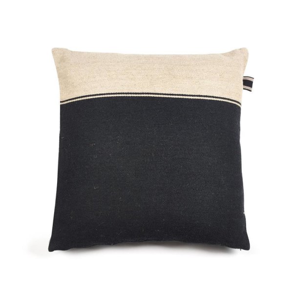 Marshall Deco Kissenbezug 63x63 cm Black-flax