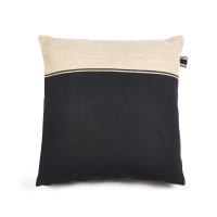 Marshall Deco Kissenbezug 63x63 cm Black-flax