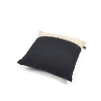 Marshall Deco Kissenbezug 63x63 cm Black-flax