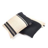 Marshall Deco Kissenbezug 63x63 cm Black-flax