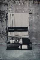 Marshall Deco Kissenbezug 63x63 cm Black-flax