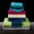 Möve Bamboo Luxe Uni Seiftuch, 30x30 cm, berry