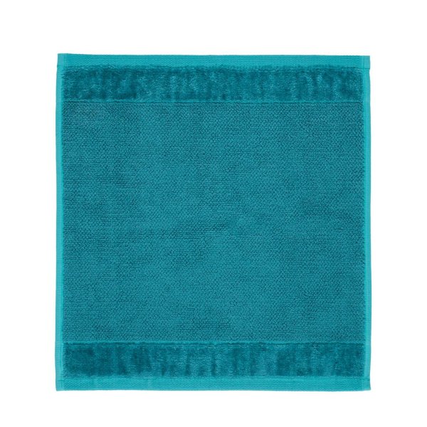 Möve Bamboo Luxe Uni Seiftuch, 30x30 cm, ocean