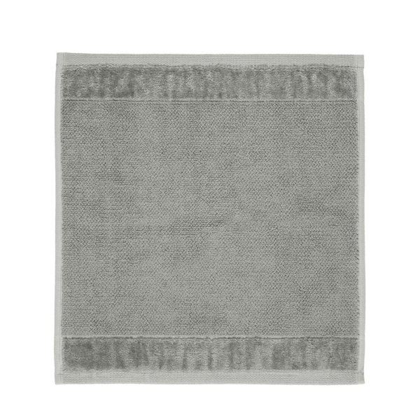 Möve Bamboo Luxe Uni Seiftuch, 30x30 cm, silver grey