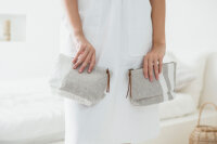 Charlotte Mini Tasche 23x16 cm Oyster stripe