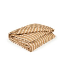 Leinen Bettbezug Canal Stripe 155x220 cm