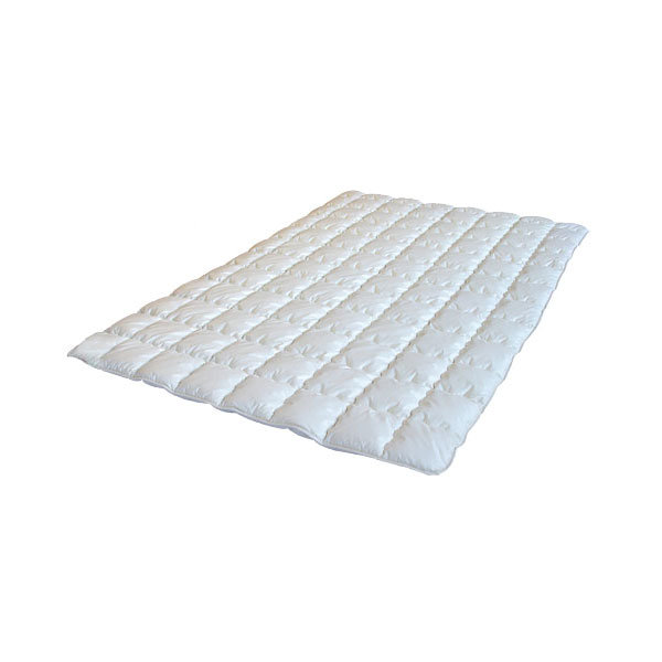 ELZA Natur Baumwoll-Medium-Steppbett 155x220 cm