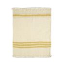 Kleines Fouta The Belgian Towel 35x50 cm (6-er Set) - Mustard Stripe