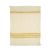 Kleines Fouta The Belgian Towel 35x50 cm (6-er Set) - Mustard Stripe