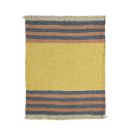 Kleines Fouta The Belgian Towel 35x50 cm (6-er Set) - Red Earth Stripe
