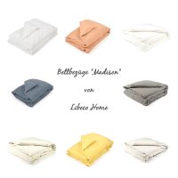 Madison Bettbezug 155x220 cm Light grey