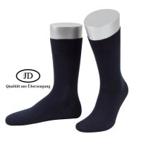 Komfort Socke UNI fein "Middle" schwarz 38/39