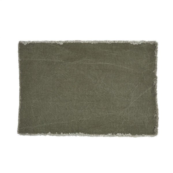 Pacific Leinen Tischset 35x50 cm Cafénoir