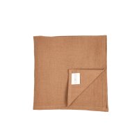 Skye Leinen Serviette 40x40 cm Cognac