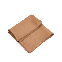 Skye Leinen Serviette 40x40 cm Cognac