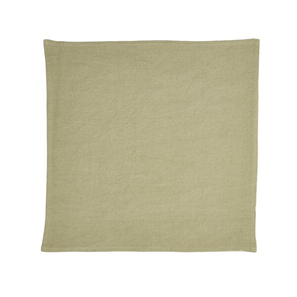 Skye Leinen Serviette 40x40 cm Khaki