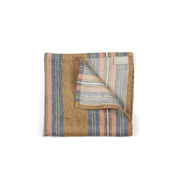 Olympia Leinen Servietten 42x42 cm Stripe
