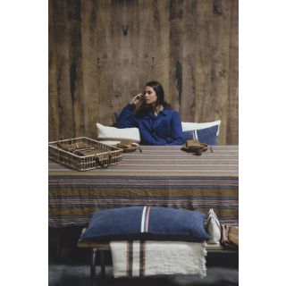 Olympia Stripe Leinen Tischdecken von Libeco Home