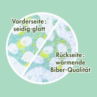 Biber Bettwäsche Green Dream aus Bio-Baumwolle