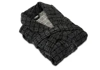 Möve Eden Schalkragenmantel Kästchen, S, black