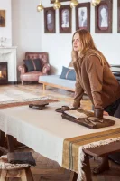 The Belgian Table Throw - Leinen Serviette 43x43 cm Hillside