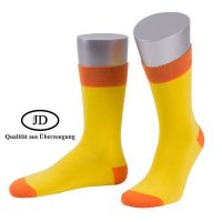 Two-Color Sock blau/rot 42-44