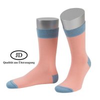 Two-Color Sock blau/rot 42-44