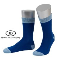 Two-Color Sock jeans/rosa 42-44