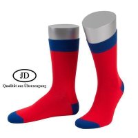 Two-Color Sock jeans/rosa 42-44
