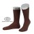 Baumwollsocke "MIDDLE" mit Frottee marine 38/39